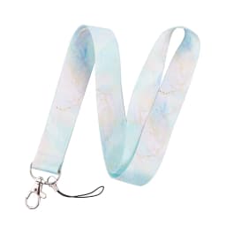 LB3010 Pink Love Neck Strap Lanyard for Key ID Card Cell Phone Straps USB Badge Holder DIY Neck Strap Hang Rope Rainbow Keychain