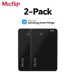 Micflip Bluetooth Wallet Tracker Card for Samsung Galaxy Smart Tag 2 Tracking Locator Item Finder Works with Samsung SmartThings