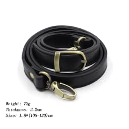 Adjustable 105-120cm Bags Strap Detachable Handle Replacement Women Girls PU Leather Shoulder Bag Parts Accessories Buckle Belts