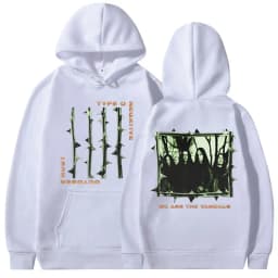Type O Negative October Rust Hoodie Gothic Metal Rock Band Sweatshirt Men's Vintage Hip Hop Oversized Long Sleeve Hoodies Unisex