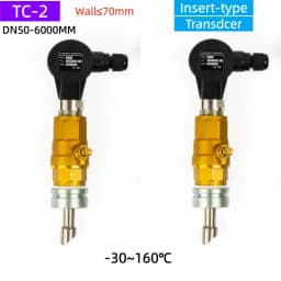 Ultrasonic Flowmeter Transducer TS-2/TM-1/TL-1/TC-1 Flow Meter Sensor DN15-100MM DN50-700MM DN300-6000MM For TUF-2000/TDS-100