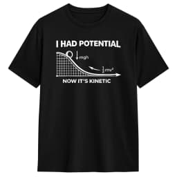 I Had Potential T Shirt Man Vintage T Shirts Summer O-Neck Hip Hop Tees Design Oversized Clothes