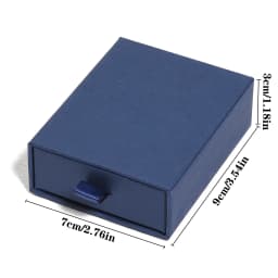 1pcs Paper Drawer Jewelry Packaging Box For Necklace Bracelet Earrings Jewelry Storage Display Gift Boxes Case Wholesale