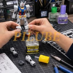 MR.HOBBY MC127 MC129 MC131 MC132 Liquid Plastic Cement Fast Dry Low Viscosity for Model Kit Assembly 40ML Precision Part Bonding