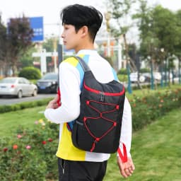 10L Foldable Portable Backpack Folding Outdoor Climbing Cycling Travel Knapsack Ultralight Camping Hiking Backpack for Men Women