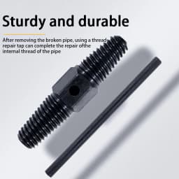Water Pipe Break Extractor - Dual-Purpose Water Pipe Screw Removal Tool for 1/2in/ 3/4in Pipe Valve Faucet Break Bolt Remover