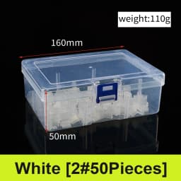 50Pcs/Lot Lightweight Accessories with Slots Sleeves Tool Durable Protector Caps Fishing Out Hook Cover Safety Treble Fish Gear