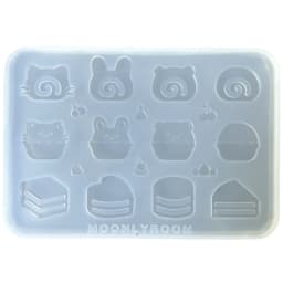 Practical Silicone Mold for Creative Projects Epoxy Keychain Pendant Moulds Professional Grade Mold for Handcrafted Item