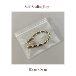 10/20 Pieces Self-sealing Bracelet Earrings Plastic Transparent Jewelry Gift Storage PVC Bag For Small Business Customize Logo