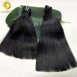 16A Double Drawn 1BT4 Ombre Vietnamese Bone Straight Human Hair Bundles 100% Unprocessed Raw Virgin Hair Extensions for Women