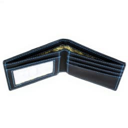 Cartoon Leather Wallet for Men | Boy's Wallet | "Those Who Hate Will Hate" Embroidery | Ideal Choice for Holiday Gifts