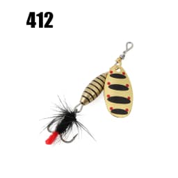 W.P.E Fishing Lure Rotating Sequins Spoon Spinner Bait Brass High Carbon Steel Hook 3.7g 5.3g 8.2g 10.5g Wobblers Bass Pesca