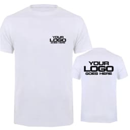 Customized Your Design Here T Shit Text Name Tsihrt Add Your Own Message Men's T-shirt Personalized Tees Custom Cotton Tshirt