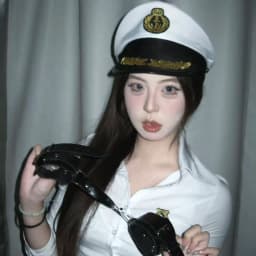 Sailor hat and scarf suit Navy Hat Unisex Captain Hat Navy Marine Hat For cruise lines, adult parties, Navy, cosplay, Outdoor
