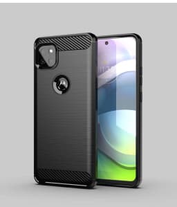 For Motorola Moto G 5G Case Bumper Rubber Silicone Carbon Fiber Cover For Motorola Moto G 5G Phone Case For Moto G 5G Case 6.7