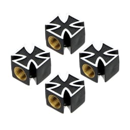 4pcs/lot Car Wheel Tyre Stem Air Caps Cross Style Car Tire Air Valve Cap Covers for Bicycle Motorcycle Car Styling Universal