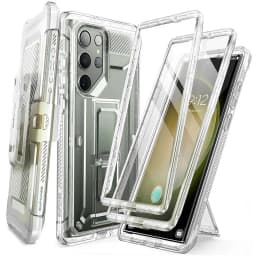 For Samsung Galaxy S23 Ultra Case 2023 SUPCASE UB Pro Full-Body Dual Layer Rugged Belt-Clip Case with Built-in Screen Protector