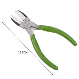 Green Flat Nose Pliers Black 6 In 1 Round Nose Pliers For Wire Wrapping Jewelry Making Loop Making Durable Diagonal Pliers