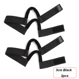 3pcs/1pcs New Arrival Comfortable Lace Melt Wig Band - Adjustable, Ear Protection, 3cm Width, Black, for Wig Edge Security