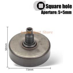 1PCS Clutch Drum Passive Discs for Lawn Mower Hedge Trimmer Ground Drill Parts Repair Replacement