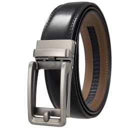 Belt for men Automatic Genuine Leather Belt Men Leather Ratchet Adjustable Real Ratchet Leather Dress Designer