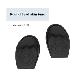 1 Pair Soft Sponge Forefoot Cushion Pads, Toe‑Guard Half‑Size Shoe Inserts, Comfort Foot Care Pads for Women High Heel Shoes