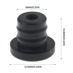 6Pcs/set Fuel Tank Breather Vent Air Check Valve Fits for Most Chinese Chainsaw Brush Cutter 4500 5200 5800 45cc 58cc 52cc