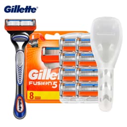 Gillette Fusion 5 Razor Blade 5 Layers Safety Manual Shaving Head Replacement Beard Shaver Refills Cassettes for Man Face Care