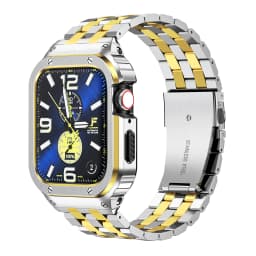 Stainless Steel Strap+Case For Apple Watch Band 49mm 45mm 44mm (not watch) bracelet Bumper Cover iwatch serie 4 5 SE 6 7 8 Ultra