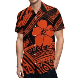 2022 Fall New Style Samoan Puletasi Batwing Sleeve Polynesian Tribal Mermaid Maxi Skirt Dress Women Pacific Island Art Ptaha