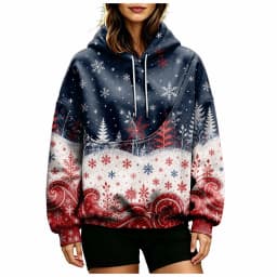 Women Fall And Winter Hoodie With Pet Pouch Oversized Pocket Colorful Print Sweatshirt For Dogs And Hoodies for Women Casual