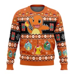 Pikachu Pok é mon Christmas Sweater Couple 2026 New Fashion Men's Hoodie Cartoon Anime Women's Hoodie Sportswear