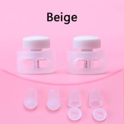 Lazy Shoelace Spring Buckle Elastic Laces Sneakers Press Locks Decoration No Tie Shoelaces Holder Casual Shoes Quick Accessories