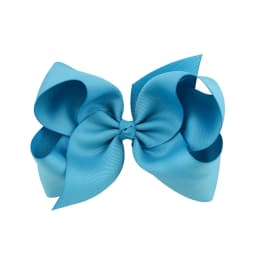 BABY BOWS 1Pcs 6inch Solid Colors Grosgrain Ribbon Hair Clips for Girls Large Hairpins Boutique Barrettes Kids Hair Accessories