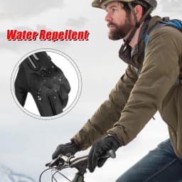 Winter Motorcycle Gloves Thermal Touch Screen Windproof Anti-skid Protective Gear for Sport Motorbike Cycling Riding Skiing Bike
