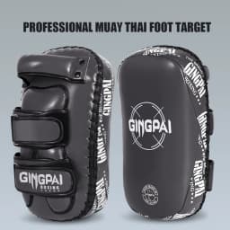 Professional Muay Thai Foot Target Thickened Boxing Target Sanda Boxing Curved Hand Target Training Equipment Leg Target Mat