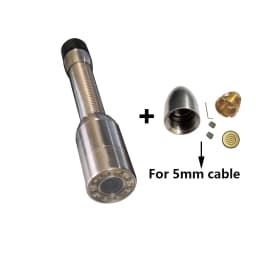 512Hz Transmitter IP68 304 23mm Camera Head Waterproof Industrial Pipe Drain Sewer Inspection Endoscope Camera Accessory