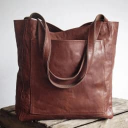 Women Bags Soft Handbag Purse Shoulder Bag with Pockets Retro Waxed Leather Large Capacity Fashion Tote Bag Commuter Bag Purse