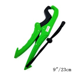 15cm 23cm Fish Grabber Plier Controller Practical Fishing Gripper Gear Tool ABS Grip Tackle Holder Clamp with Adjustable Rope