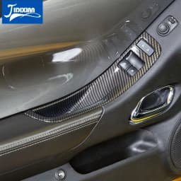 JIDIXIAN Car Window Lift Button Panel Decoration Cover for Chevrolet Camaro 2010 2011 2012 2013 2014 2015 Interior Accessories