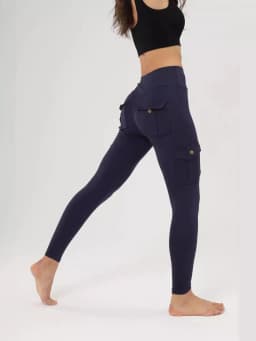 Breathable High Waisted Hip Lifting Button Pocket Sport Brushed Nude Yoga Pants Slimming Tight Leggings High Elastic Leggings