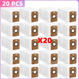 Compatible For ( Roborock H60 Hub Ultra / H60 Hub Plus / H60 Hub Pro ) Vacuum Dust Bags Replacement Accessories