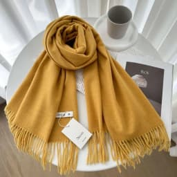 VISROVER 32 colorway Solid Winter Scarf For Women Fashion Female Shawl Cashmere Handfeeling Winter Wrap Warm Autumn Hijab Gift
