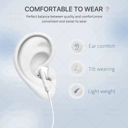 Type C 3.5mm Wired Earphones For Redmi Note Xiaomi 17 15 14 13 12 11 Pro Headphones in-ear Headset Samsung Huawei Phone Tablet