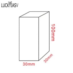 Acrylic Plexiglass Square Stamping Transparent Block Cosmetics Display Stand Photography Props Dolls Perfume Ring Jewelry Holder