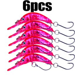 HENGJIA Rice Worm Shaper Trout Minnow Wobbler Fishing Lure 5.2cm 2.6g Crank Artificial Hard Bait Trout Pike Bass Fishing