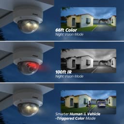 ANNKE 8CH 5MP POE Video Security System H.265+ 6MP NVR Recorder With 5MP 4X Waterproof Surveillance Cameras Audio in Ip Camera