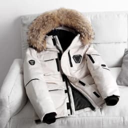 Fur Collar White Duck Down Winter Jacket Male Keep Warm -30 Degree Parkas Men Windproof Hooded Thicken Multi-pocket Down Coat