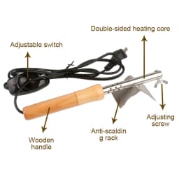 220V/110V Double-layer Inner Pyrographic Device Fabric Flowers Ironing Machine 17 Heads Soldering Iron Fabric Flower Making Tool