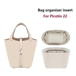 Bag organizer insert For Picotin 18 22 easy to wash and dry quickly bag support storage inner modification bag accessories